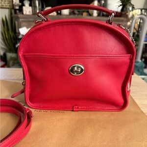 Coach Retro Lunch Pail Red F11785